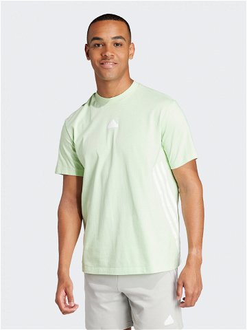 Adidas T-Shirt Future Icons 3-Stripes IR9169 Zelená Loose Fit