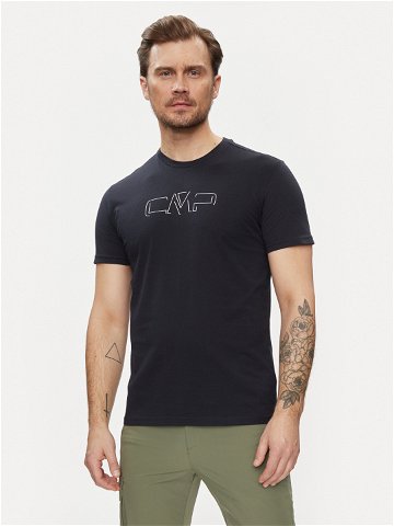 CMP T-Shirt 32D8147P Tmavomodrá Regular Fit