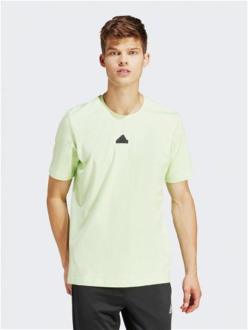 Adidas T-Shirt City Escape Graphic IN6237 Zelená Regular Fit