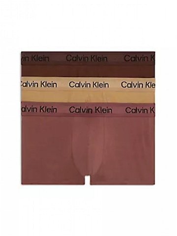 Pánské spodní prádlo LOW RISE TRUNK 3PK 000NB3705AGN1 – Calvin Klein