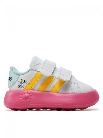 Adidas Sneakersy Grand Court Minnie Tennis Sportswear Kids ID8018 Bílá
