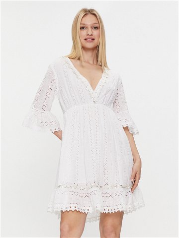Iconique Letní šaty Giorgia IC24-002 Bílá Regular Fit