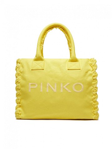 Pinko Kabelka Beach Shopping PE 24 PLTT 100782 A1WQ Žlutá
