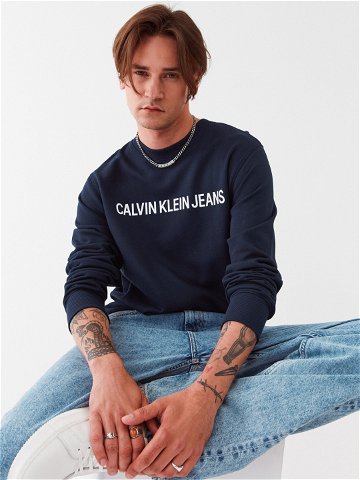 Calvin Klein Jeans Mikina J30J307757402 Tmavomodrá Regular Fit