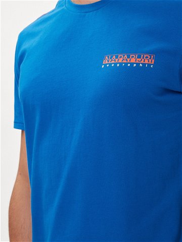 Napapijri T-Shirt S-Gras NP0A4HQN Modrá Regular Fit