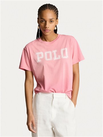 Polo Ralph Lauren T-Shirt 211935591002 Růžová Regular Fit