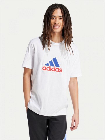 Adidas T-Shirt Future Icons Badge of Sport IS3234 Bílá Loose Fit