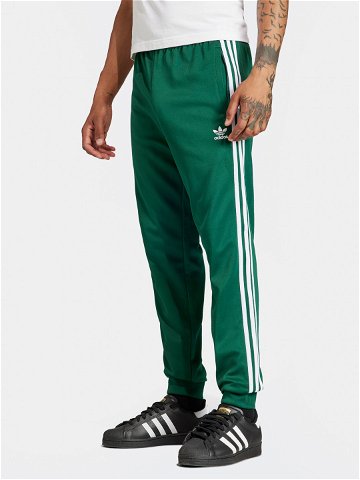 Adidas Teplákové kalhoty adicolor Classics SST IR9886 Zelená Slim Fit