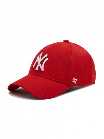 47 Brand Kšiltovka New York Yankees B-MVPSP17WBP-RD Červená
