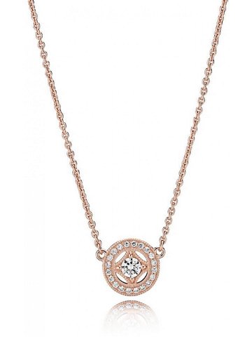 Pandora Luxusní bronzový náhrdelník 380523CZ-45