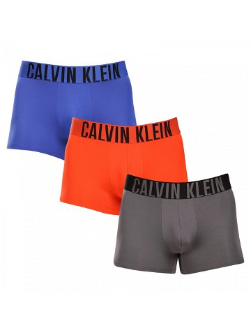 3PACK pánské boxerky Calvin Klein vícebarevné NB3775A-MDI XL