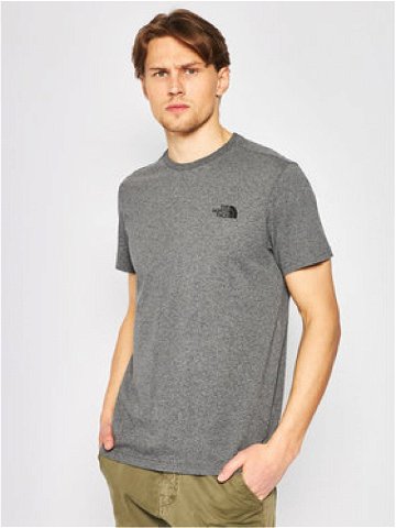 The North Face T-Shirt Simple Dome Tee NF0A2TX5 Šedá Regular Fit