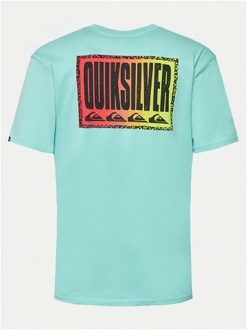 Quiksilver T-Shirt Long Fade EQYZT07670 Modrá Regular Fit
