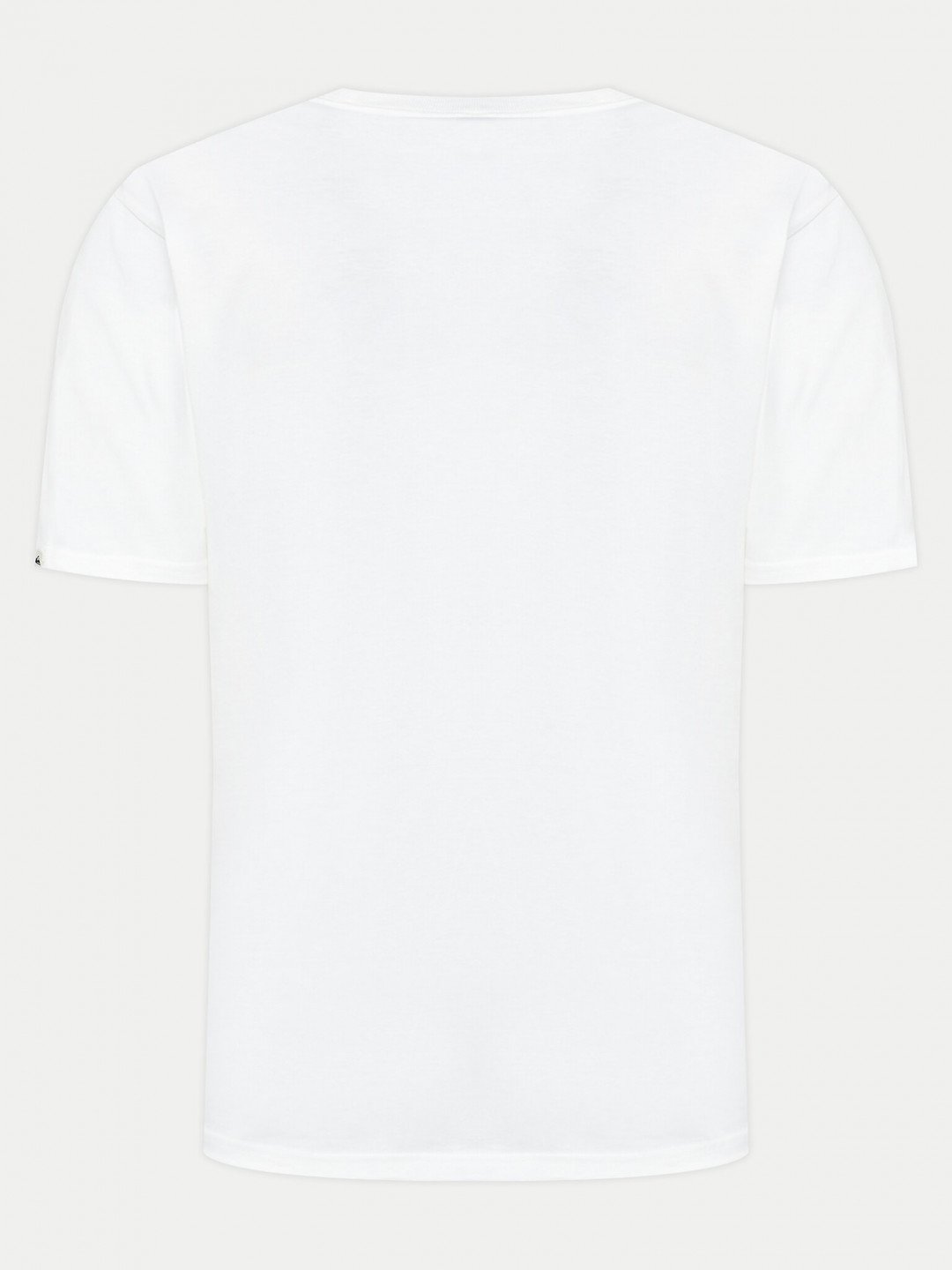 Quiksilver T-Shirt Mw Mini Logo EQYZT07657 Bílá Regular Fit