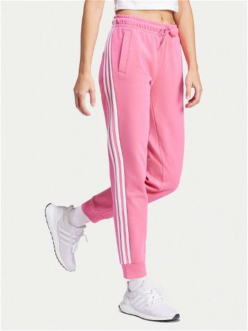 Adidas Teplákové kalhoty Future Icons 3-Stripes IS3942 Růžová Regular Fit