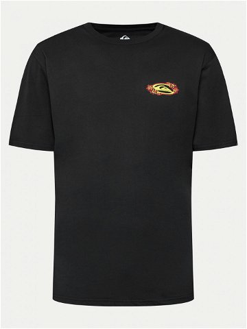 Quiksilver T-Shirt Tc Snap EQYZT07672 Černá Regular Fit