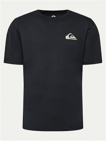 Quiksilver T-Shirt Mw Mini Logo EQYZT07657 Černá Regular Fit