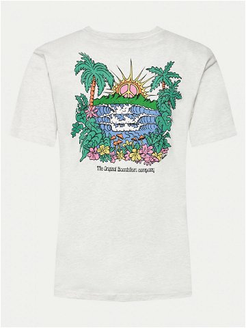 Quiksilver T-Shirt Island Sunrise Moe AQYZT09543 Šedá Regular Fit