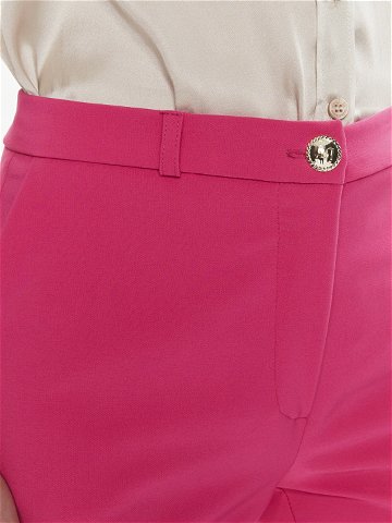 Rinascimento Kalhoty z materiálu CFC0118270003 Růžová Regular Fit