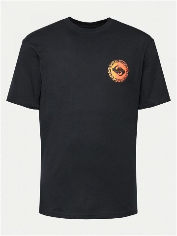 Quiksilver T-Shirt Long Fade EQYZT07670 Černá Regular Fit