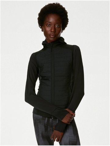 Černá dámská prošívaná vesta Marks & Spencer Stormwear