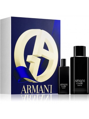 Armani Code Parfum dárková sada pro muže