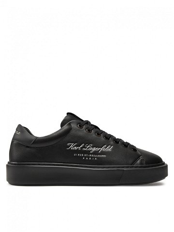 KARL LAGERFELD Sneakersy KL52223 Černá
