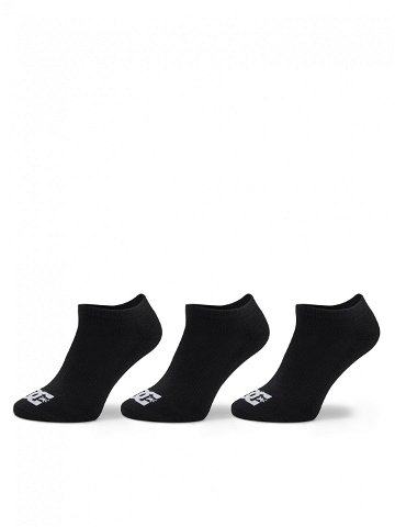 DC Sada 3 párů dámských nízkých ponožek Spp Dc Ankle 3P ADYAA03187 Černá