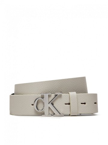 Calvin Klein Dámský pásek Round Mono K60K612377 Béžová