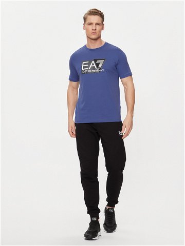 EA7 Emporio Armani T-Shirt 3DPT81 PJM9Z 1557 Modrá Regular Fit