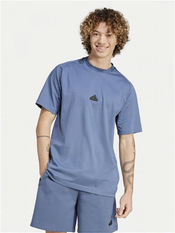 Adidas T-Shirt Z N E IR5234 Modrá Loose Fit