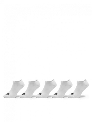 DC Sada 3 párů dámských nízkých ponožek Spp Dc Ankle 3P ADYAA03187 Bílá