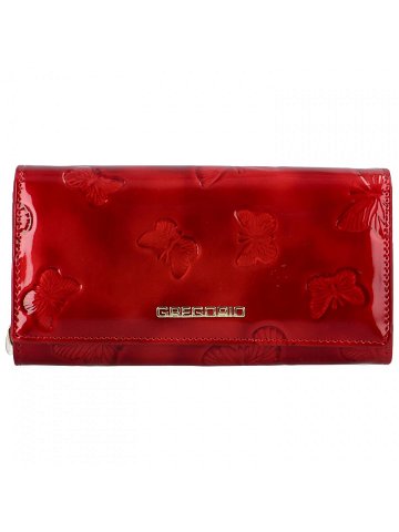 Dámská kožená peněženka červená – Gregorio Encarnico