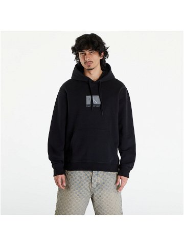 Calvin Klein Jeans Embroidery Patch Hoodie Black