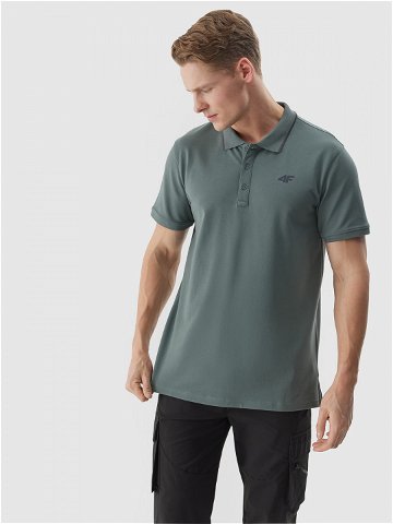 Pánské polo tričko regular – khaki