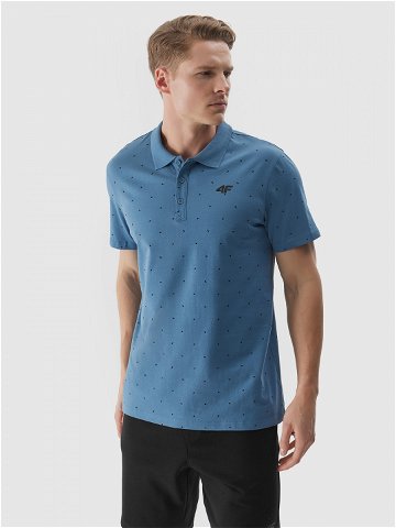 Pánské polo tričko regular – modré