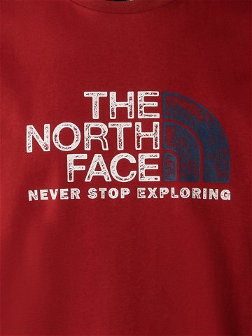 The North Face T-Shirt Rust 2 NF0A87NW Červená Regular Fit