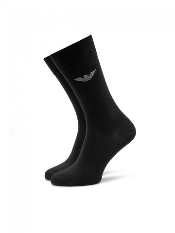 Emporio Armani Pánské klasické ponožky 302512 4R512 00020 Černá