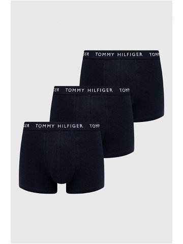 Boxerky Tommy Hilfiger pánské černá barva UM0UM02203