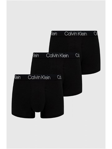 Boxerky Calvin Klein Underwear pánské černá barva 000NB2970A