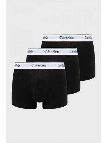 Boxerky Calvin Klein Underwear pánské černá barva 000NB2380A