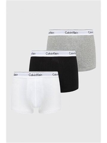 Boxerky Calvin Klein Underwear pánské šedá barva 000NB2380A