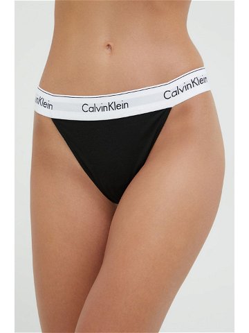 Kalhotky Calvin Klein Underwear černá barva 000QF5981E