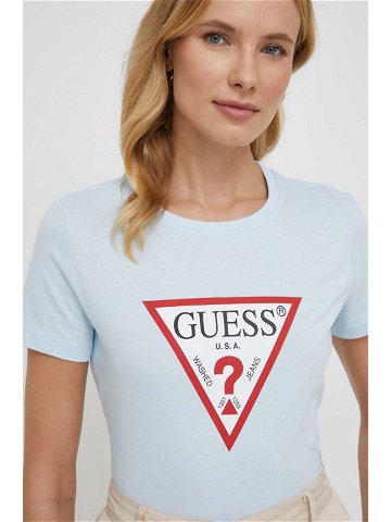 Bavlněné tričko Guess W1YI1B I3Z14