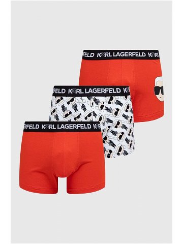 Boxerky Karl Lagerfeld 3-pack pánské