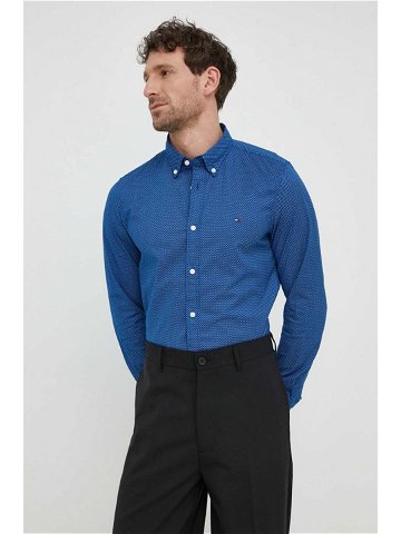 Košile Tommy Hilfiger slim s límečkem button-down