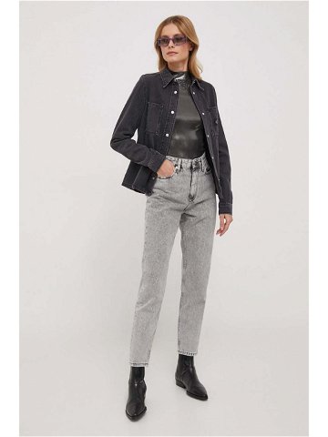 Džíny Calvin Klein Jeans dámské high waist J20J222152