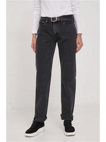 Džíny Calvin Klein Jeans dámské high waist J20J222434