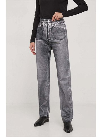 Džíny Calvin Klein Jeans dámské high waist J20J222453