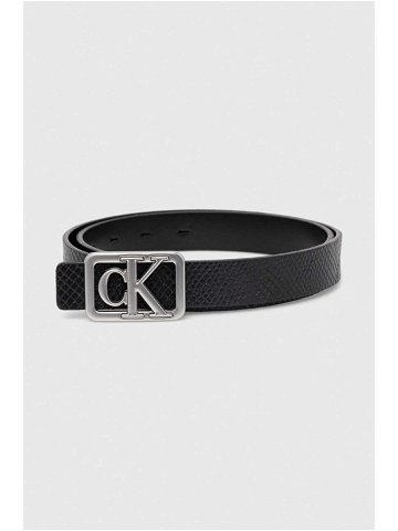 Pásek Calvin Klein Jeans dámský černá barva K60K611487
